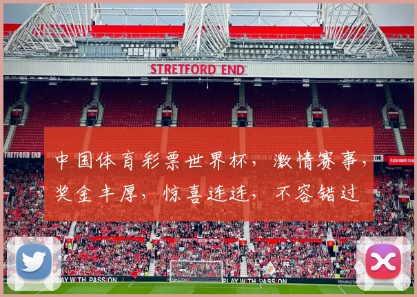 中国体育彩票世界杯，激情赛事，奖金丰厚，惊喜连连，不容错过